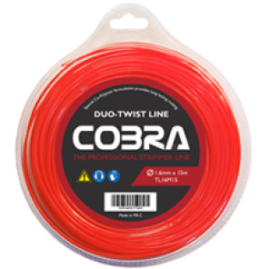 Cobra 1.65mm x 15m Twist Professional Strimmer Line