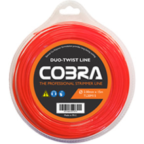Cobra 2.0mm x 15m Twist Professional Strimmer Line