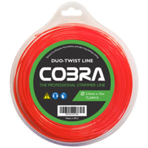 Cobra 2.4mm x 15m Twist Professional Strimmer Line